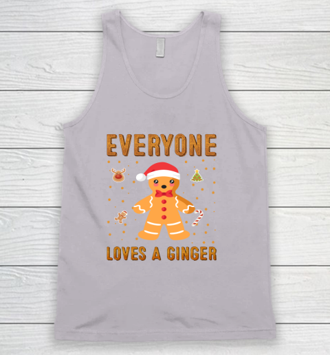 Everyone Loves A Ginger Funny Christmas Tank Top 3