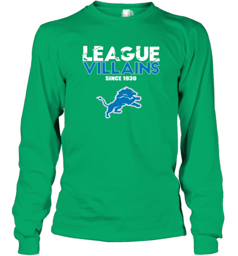 League Villains Since 1930 Detroit Lions Youth Hoodie - Rookbrand