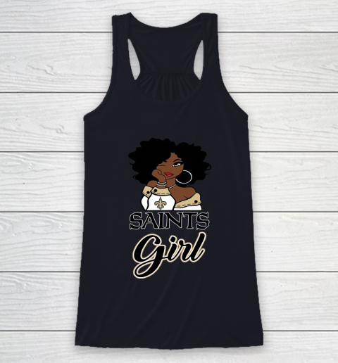 New Orleans Saints Girl NFL Racerback Tank 8