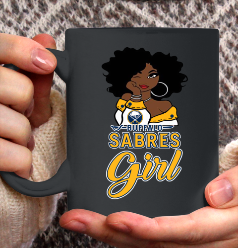 Buffalo Sabres Girl NHL Ceramic Mug 11oz