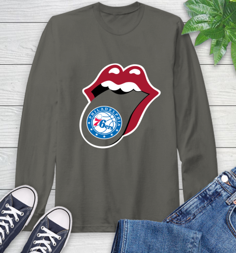 Philadelphia 76ers NBA Basketball Lips I Root For My Team Adoring Fan 65