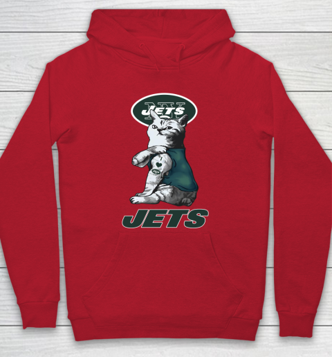 NFL Football My Cat Loves New York Jets Hoodie 7