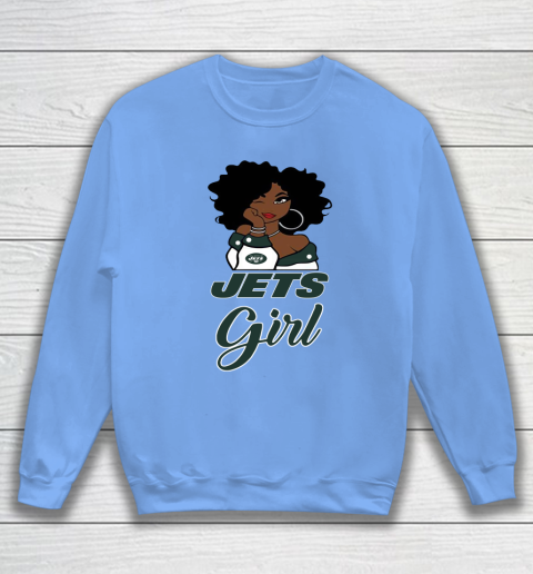New York Jets Girl NFL Sweatshirt 9