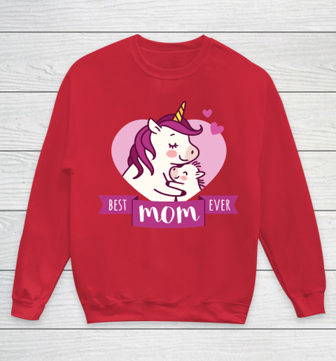 Mother's Day Funny Gift Ideas Apparel  Best Mom Ever T Shirt Youth Sweatshirt 7