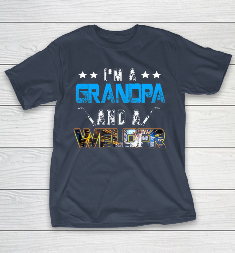 Welder American Usa Patriotic Welder Grandpa T-Shirt 13