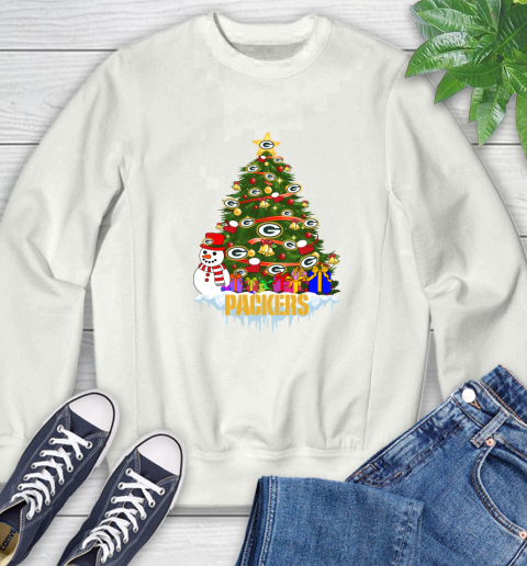 Green Bay Packers Merry Christmas NFL Football Sports Sweatshirt