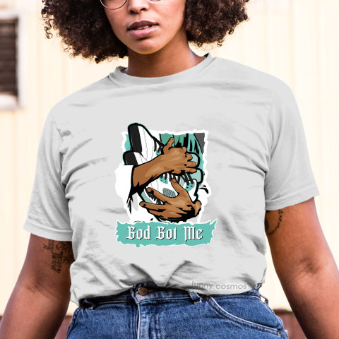 Air Jordan 5 Island Green Matching Sneaker Shirt God Got Me White And Island Green Sneaker Black Tshirt