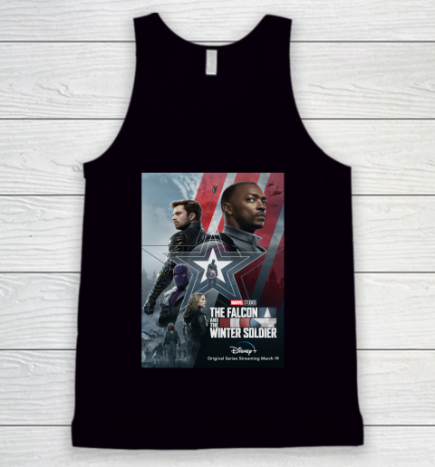 Captian America Tshirt The Falcon And The Winter Solidier Best team Tank Top