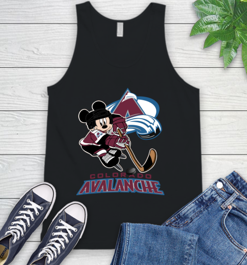 NHL Colorado Avalanche Mickey Mouse Disney Hockey T Shirt Tank Top 2