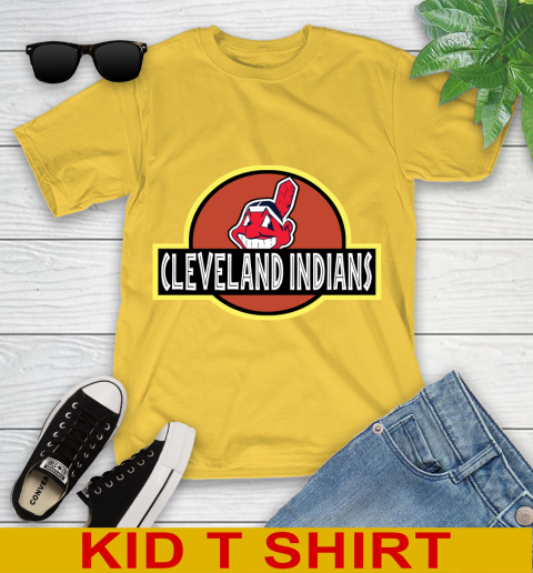 MLB Cleveland Indians Jurassic Park Dinosaur Movie Baseball Sports 108