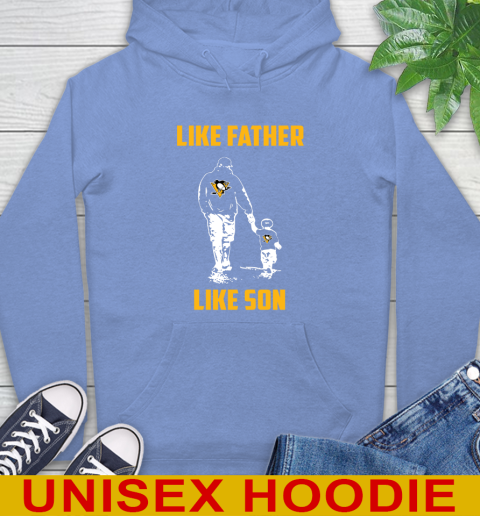 Pittsburgh Penguins NHL Hockey Like Father Like Son Sports Hoodie 11