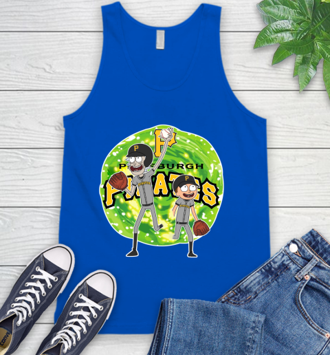 MLB Pittsburgh Pirates Rick And Morty Baseball Sports Tank Top 5