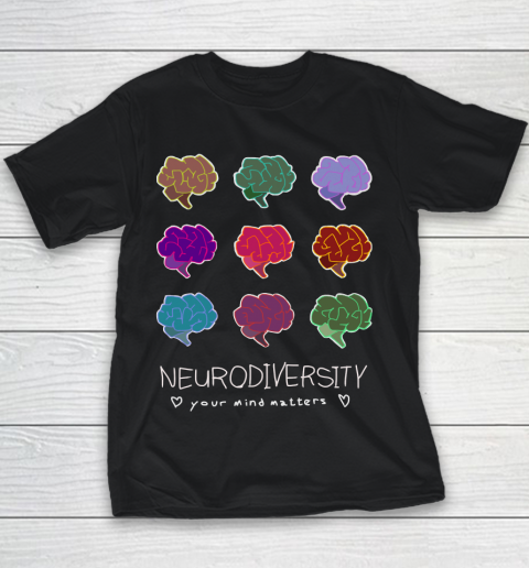 Neurodiversity Positivity Autism Awareness Youth T-Shirt