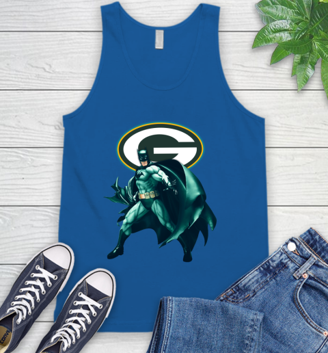 NFL Batman Football Sports Green Bay Packers Tank Top 5