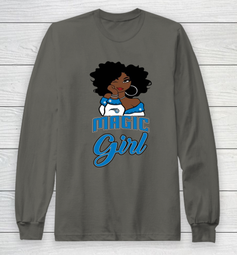Orlando Magic Girl NBA Long Sleeve T-Shirt 8