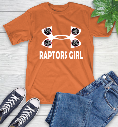NBA Toronto Raptors Girl Under Armour Basketball Sports T-Shirt 4