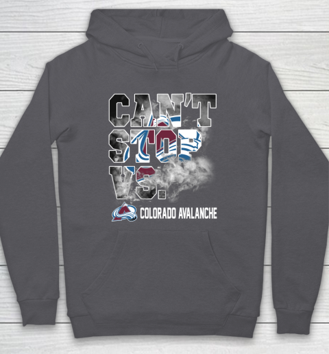 NHL Colorado Avalanche Hockey Can't Stop Vs Hoodie 4