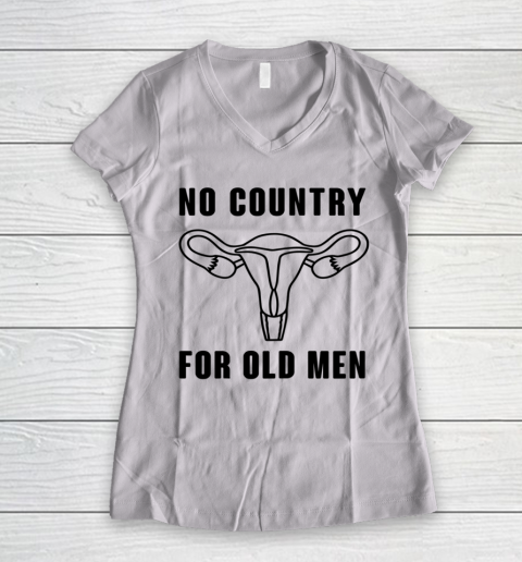 No Country For Old Men Funny Shirt Women's V-Neck T-Shirt