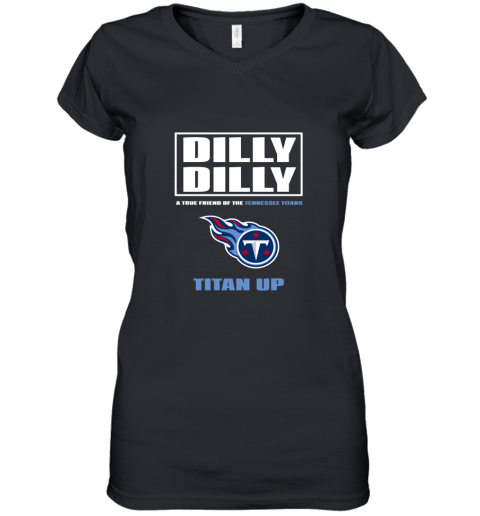 A True Friend Of The Tennessee Titans Women's V-Neck T-Shirt