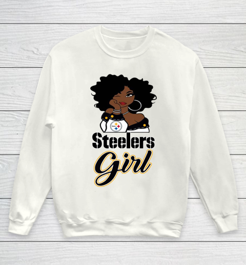 Pittsburgh Steelers Girl NFL Youth Sweatshirt 2