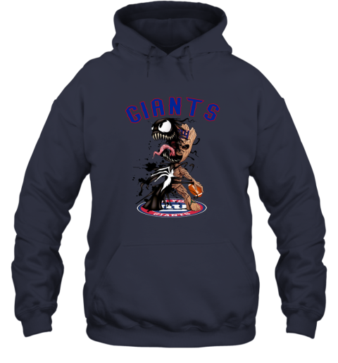 NFL New York Giants Football Venom Groot Guardians Of The Galaxy BL3xjPIFwTz hoodie 23 95 151514 front navy