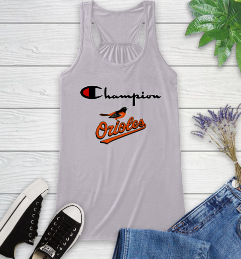 MLB Baseball Baltimore Orioles Champion Shirt Racerback Tank 3