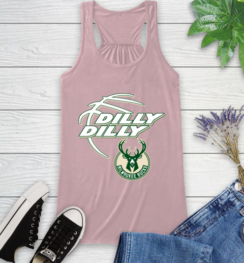 NBA Milwaukee Bucks Dilly Dilly Basketball Sports Racerback Tank 11