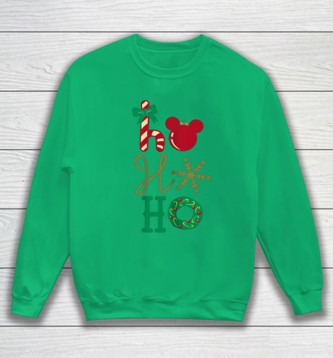Disney Mickey Icon Ho Ho Ho Holiday Sweatshirt 