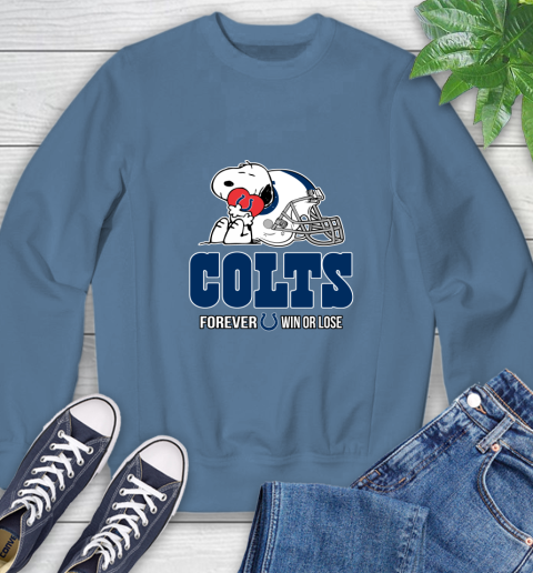 NFL The Peanuts Movie Snoopy Forever Win Or Lose Football Indianapolis Colts 31