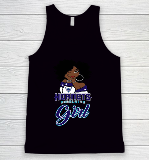 Charlotte Hornets Girl NBA Tank Top