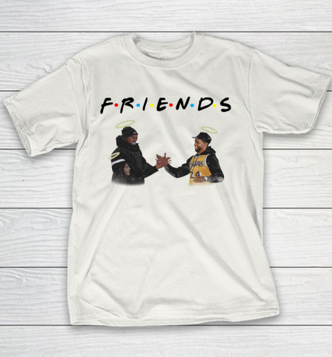 Kobe Bryant and Chadwick Boseman F.r.i.e.n.d.s Youth T-Shirt