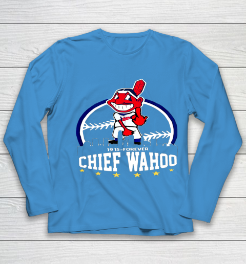 Chief Wahoo distressed Cleveland Youth Long Sleeve 5