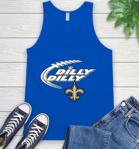NFL New Orleans Saints Dilly Dilly Football Sports Tank Top 5