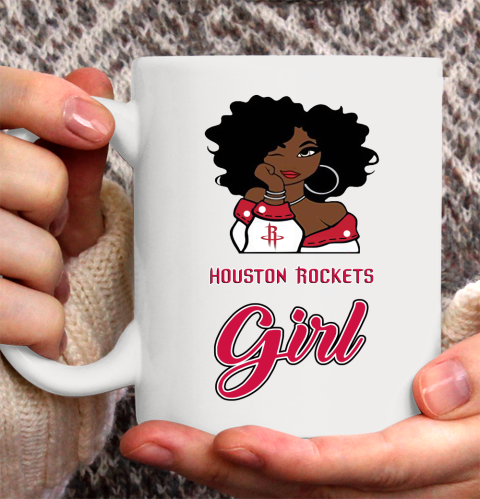 Houston Rockets Girl NBA Ceramic Mug 11oz 2