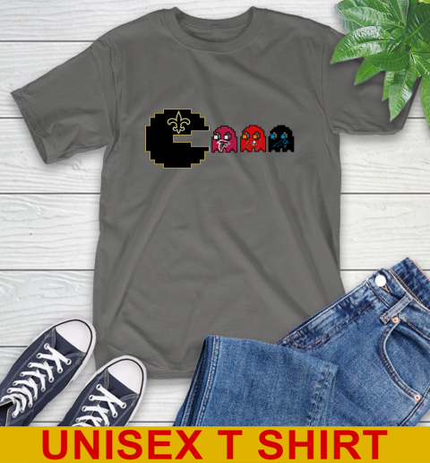 New Orleans Saints NFL Football Pac Man Champion T-Shirt 8