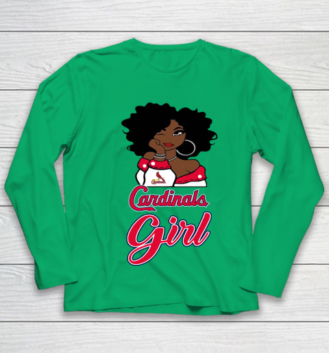 St.Louis Cardinalss Girl MLB Youth Long Sleeve 6