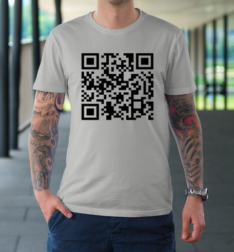 Trump Dance Troll QR Funny President Trump Dance Code T-Shirt 8