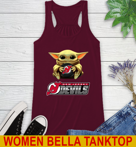 NHL Hockey New Jersey Devils Star Wars Baby Yoda Shirt 39