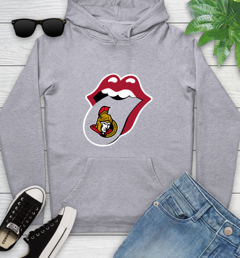 Ottawa Senators NHL Hockey Lips I Root For My Team Adoring Fan 142