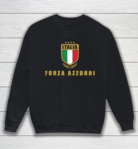 Forza Azzurri football shirt Italy Italia team championship Sweatshirt