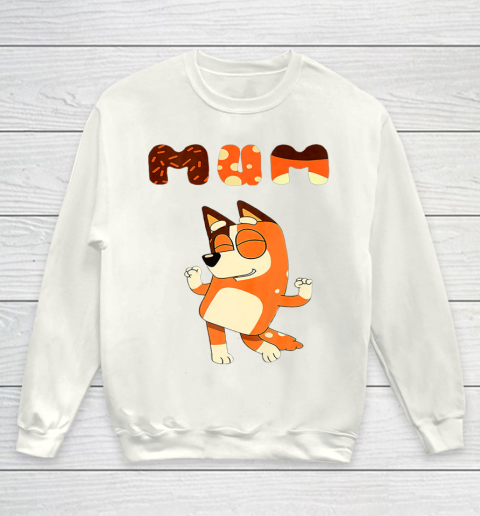 MOM Blueys mom day Youth Sweatshirt