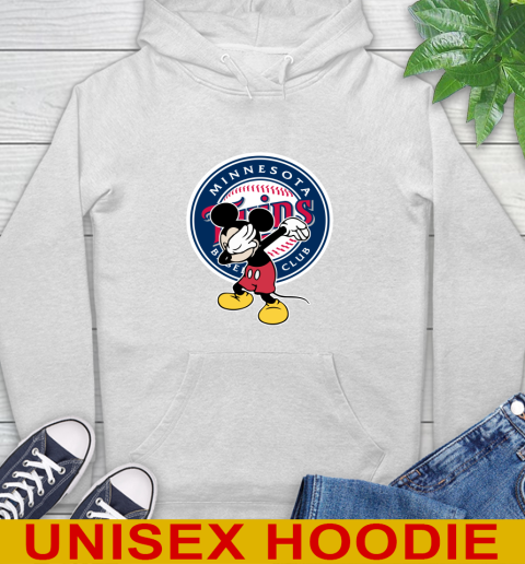 Minnesota Twins MLB Baseball Dabbing Mickey Disney Sports Hoodie