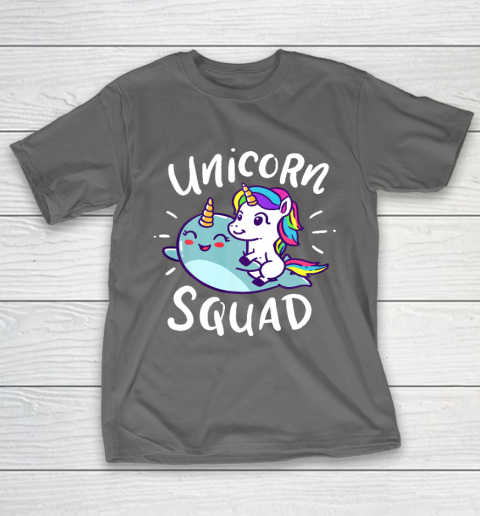 Unicorn Squad Narwhal Funny Cute Birthday Party Present Gift T-Shirt 18