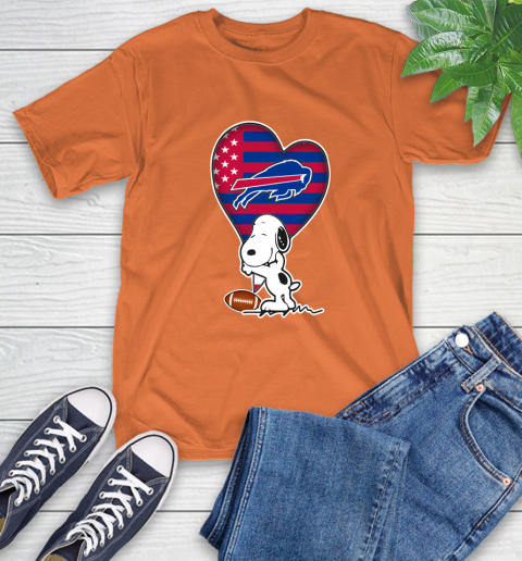 Buffalo Bills NFL Football The Peanuts Movie Adorable Snoopy T-Shirt 5