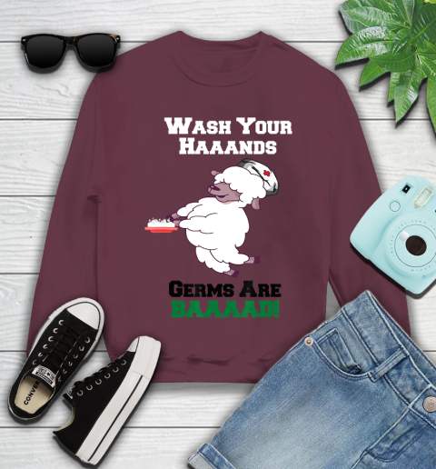 Nurse Sheep T-Shirt Wash Your Hands Germs Are Bad Nurse Sheep T-Shirt Wash Your Hands Germs Are Bad