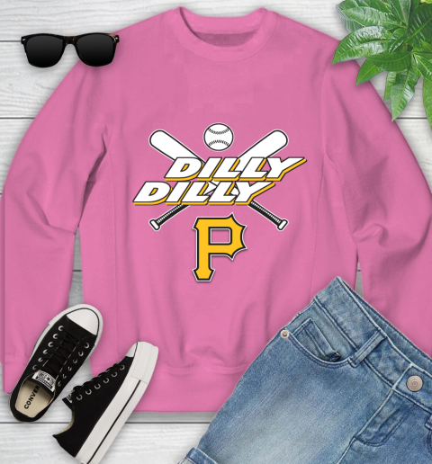 MLB Pittsburgh Pirates Dilly Dilly Baseball Sports Youth Sweatshirt 7