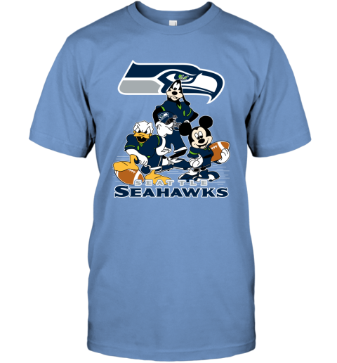 NFL Team Apparel Seattle Seahawks Blue Graphic T-Shirt Men's Size M  Football