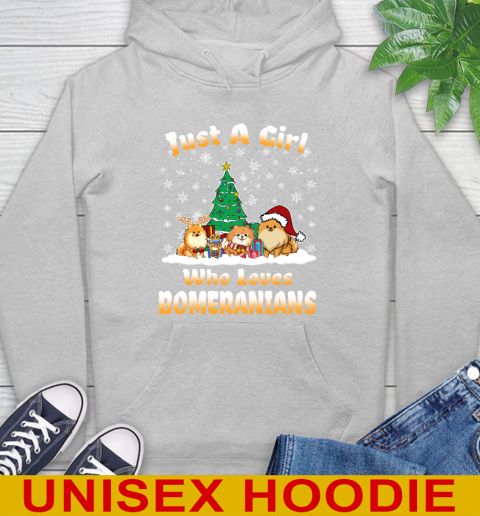 Christmas Just a girl who love pomeranians dog pet lover 18