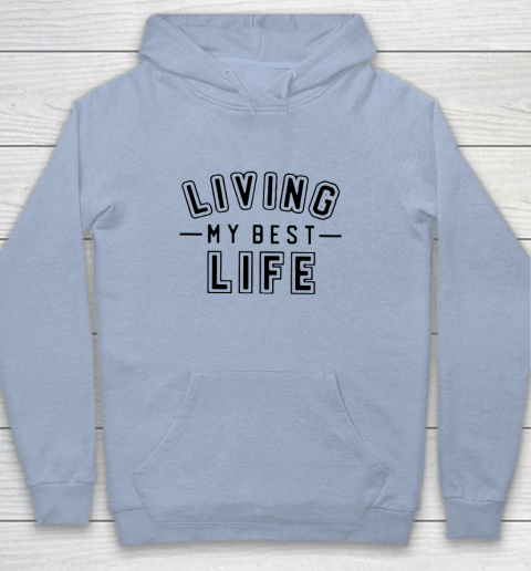 UNIVERSITY GOLD Living My Best Life Youth Hoodie 5