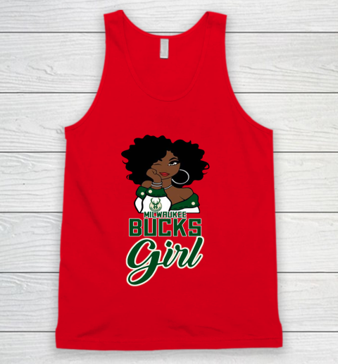Milwaukee Bucks Girl NBA Tank Top 6